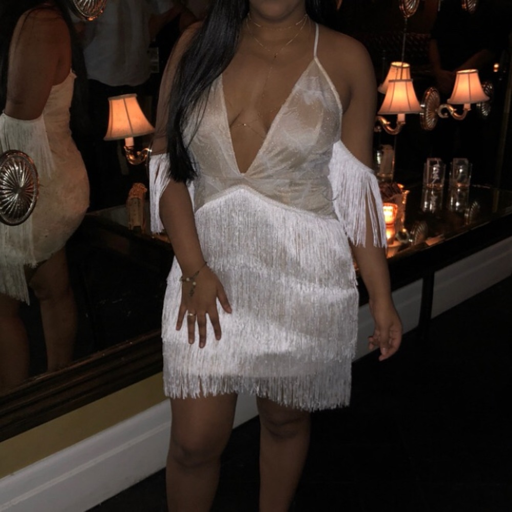 Fringe Bodycon Dress